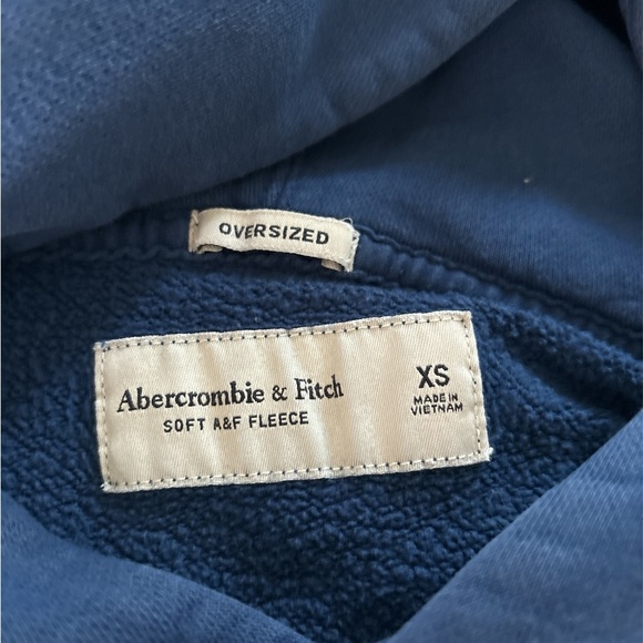 Abercrombie & Fitch Blue Hoodie - Picture 5 of 5
